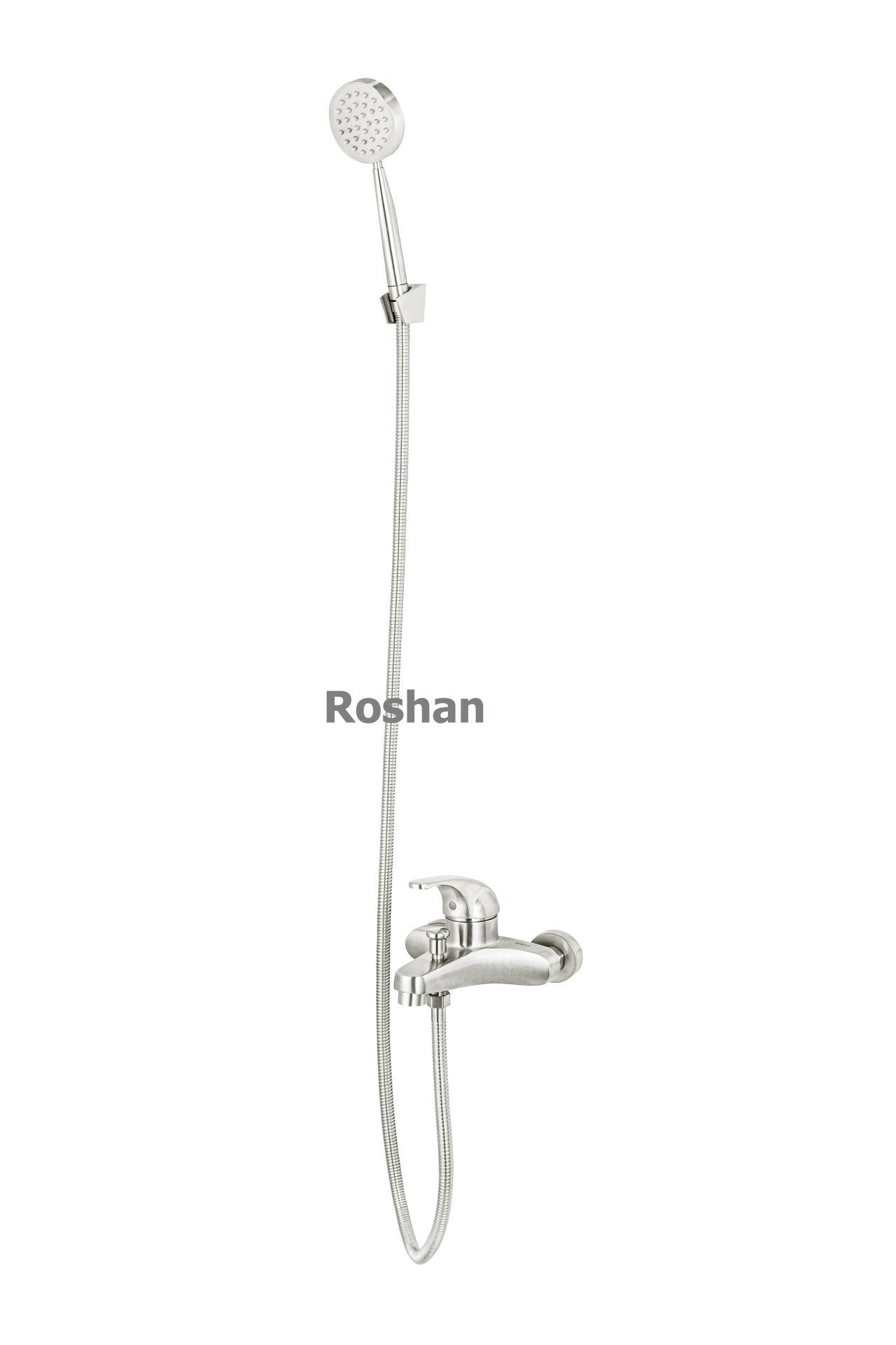 Vòi sen tắm inox mờ Nóng Lạnh Roshan Basic R301