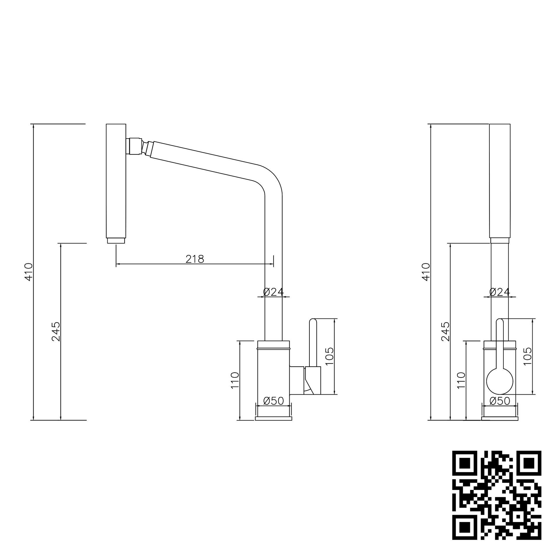 Sink faucet Roshan Basic R502