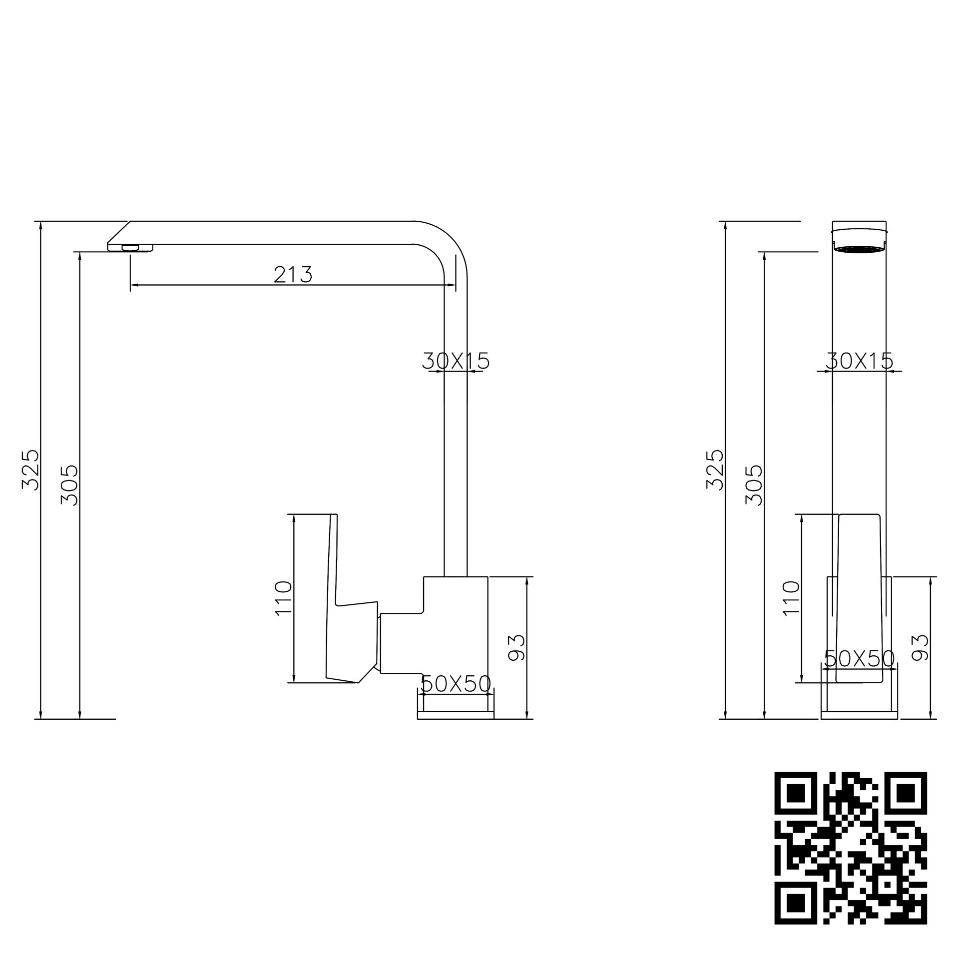 Sink faucet Roshan Premium BR504